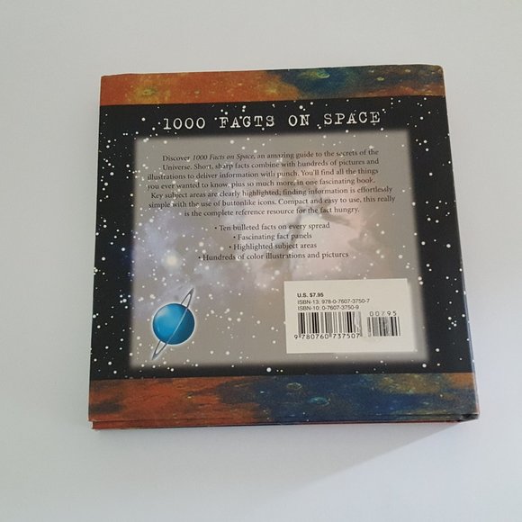 1000 Facts on Space by John Farndon 2002 HC Barnes & Noble ISBN 97807607… - Picture 8 of 12